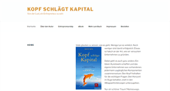 Desktop Screenshot of kopfschlaegtkapital.com