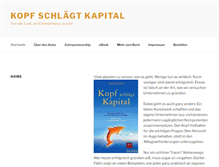 Tablet Screenshot of kopfschlaegtkapital.com